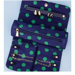 Kate Spade New York Travel Jewelry Case Organizer sonnet dot